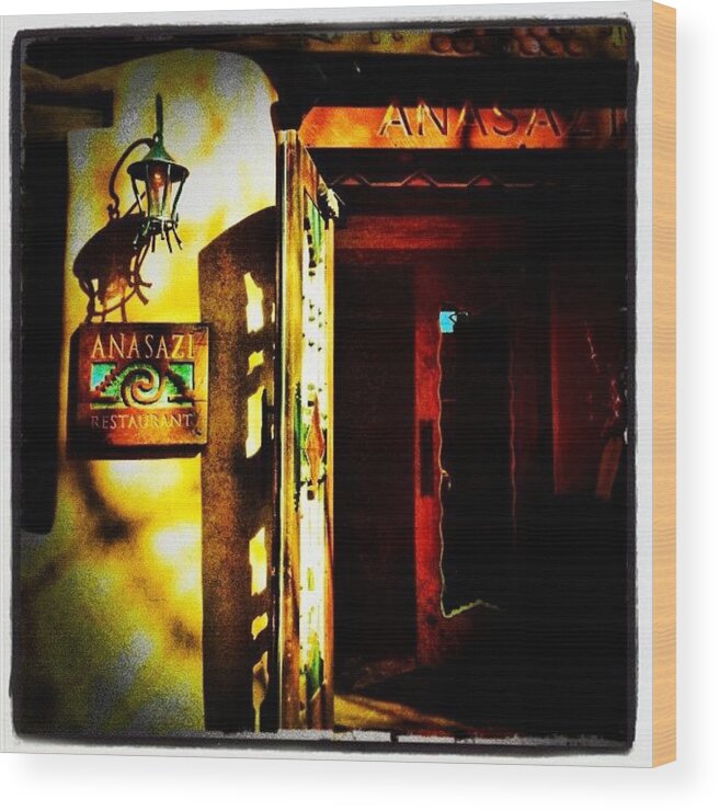 Instagram Wood Print featuring the photograph Anasazi by Paul Cutright