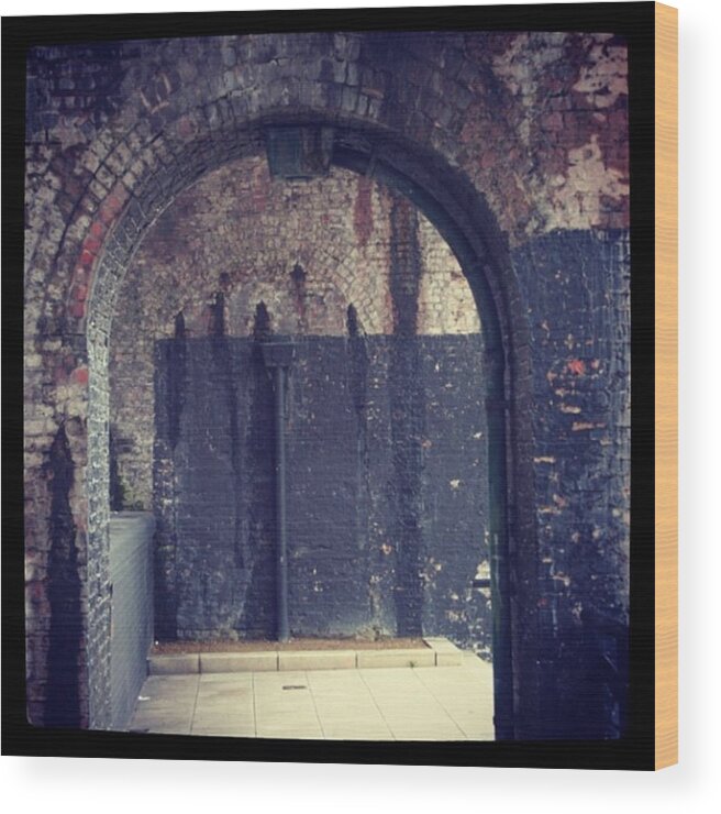  Wood Print featuring the photograph Arches, Near First Street by Chris Jones