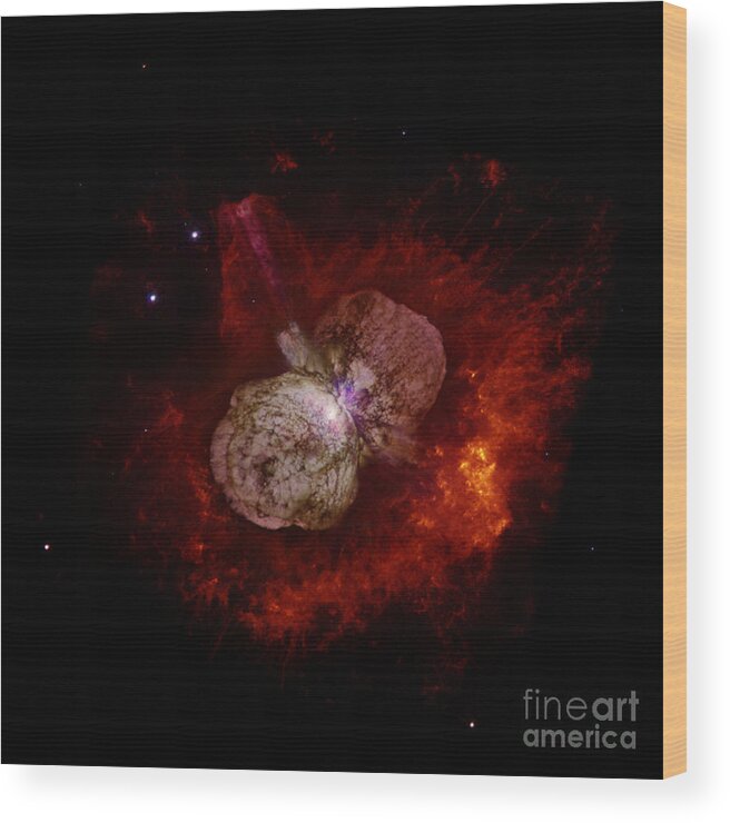 Eta Carina Wood Print featuring the photograph Eta Carinae by Science Source