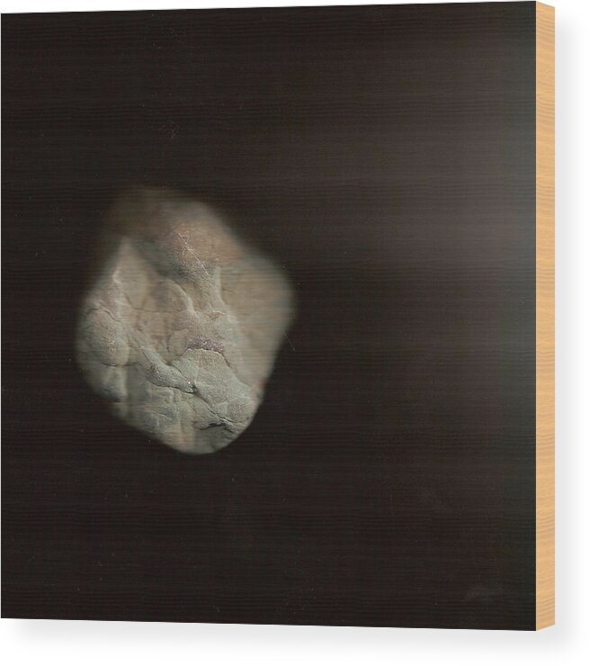 Rock Wood Print featuring the photograph Face in Rock by Brian Kirchner