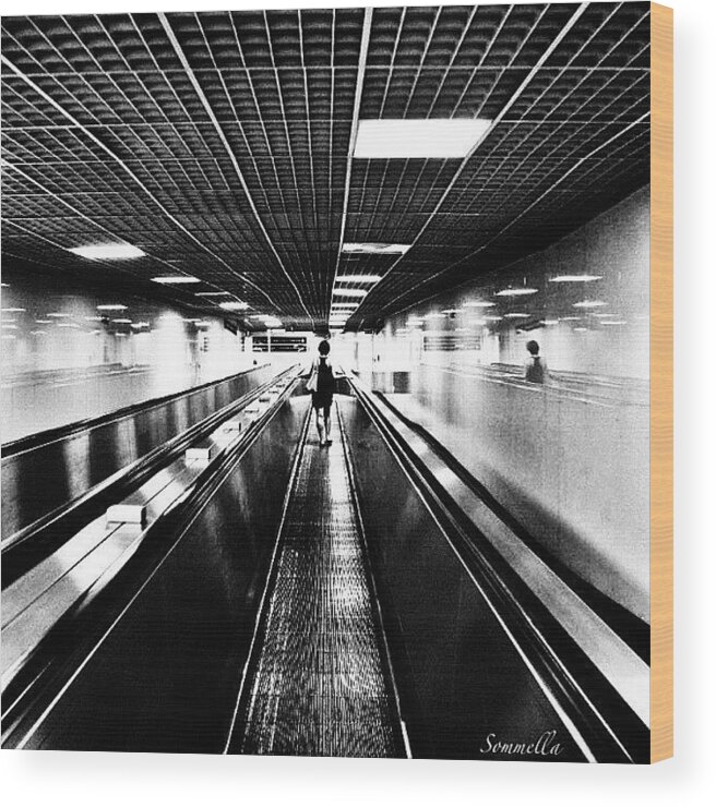 Infinity Wood Print featuring the photograph Going to infinity by Gianluca Sommella