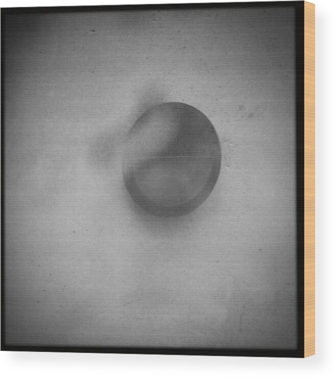 Photoadayapril Wood Print featuring the photograph #photoadayapril #day29 #circle #xs by Charlie Moss