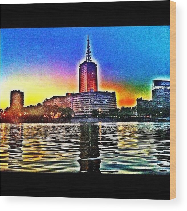 Cute Wood Print featuring the photograph Sunrise by Mina Tadros