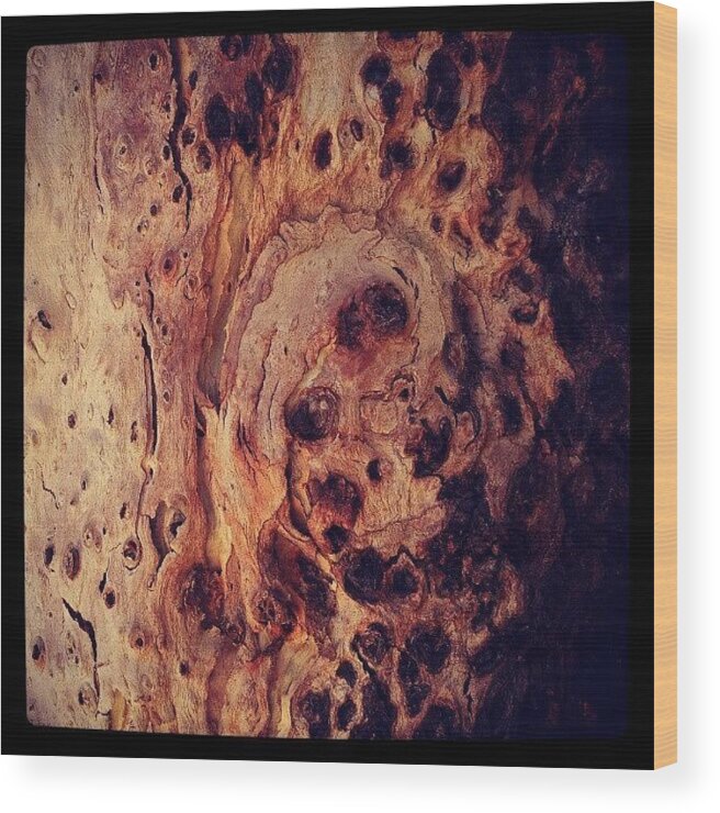 Wooden Wood Print featuring the photograph Wooden Texture by Dorit Stern