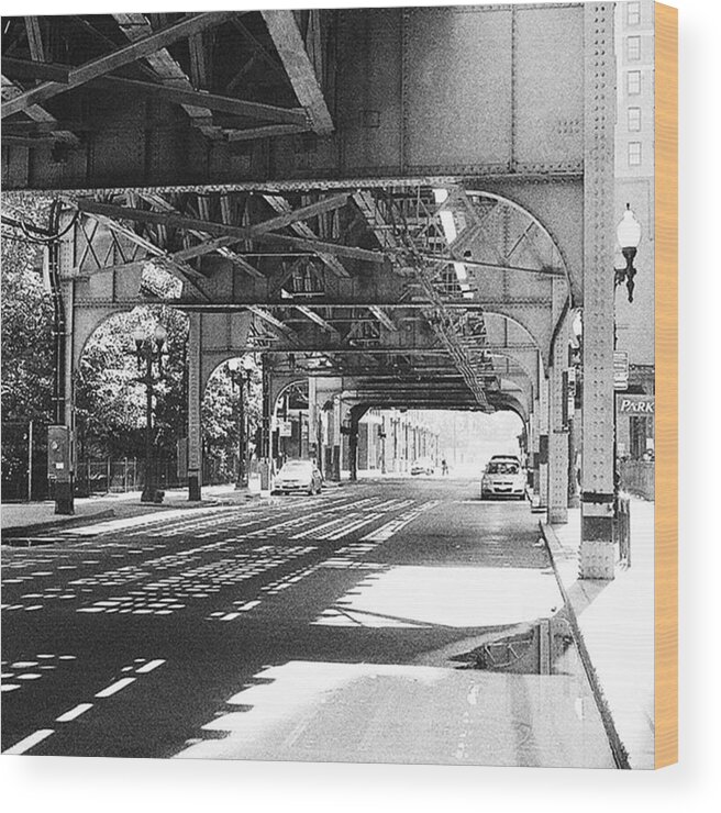 Rising_masters Wood Print featuring the photograph { Gritty • City }

#featurememozi by Jessica Kaplan