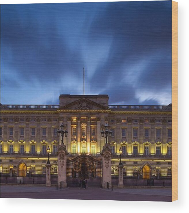 Buckingham Palace Wood Print featuring the photograph Buckingham Palace #1 by Stephen Taylor