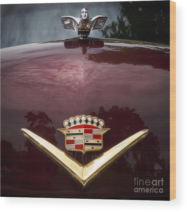 Cadillac Wood Print featuring the photograph 1952 Cadillac by Dennis Hedberg