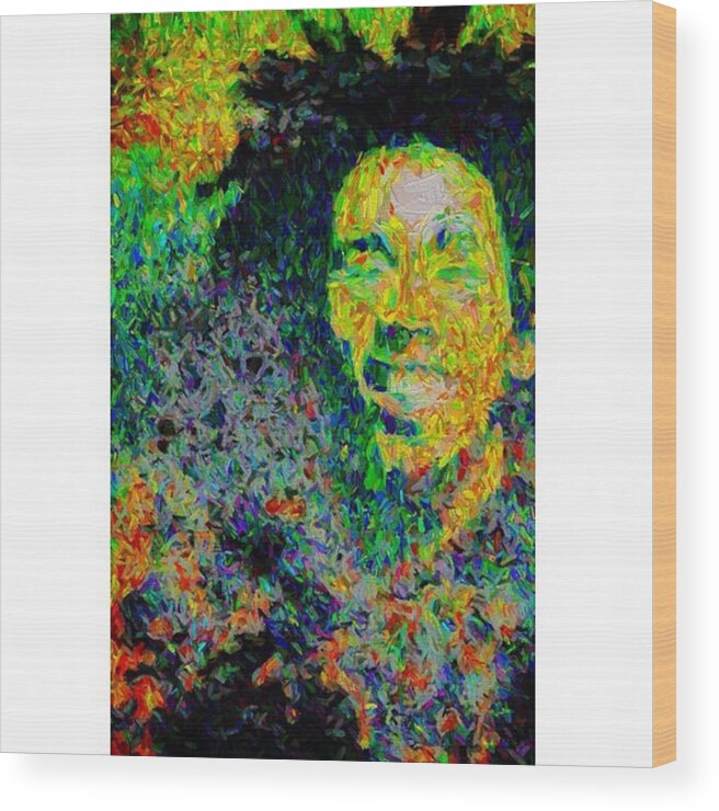 Jamaica Wood Print featuring the photograph #marley #bobmarley #damienmarley #2 by David Haskett II