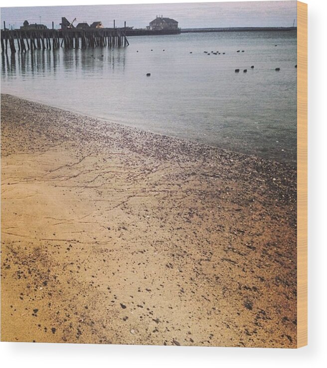 Provincetown Wood Print featuring the photograph #provincetown #3 by Ben Berry