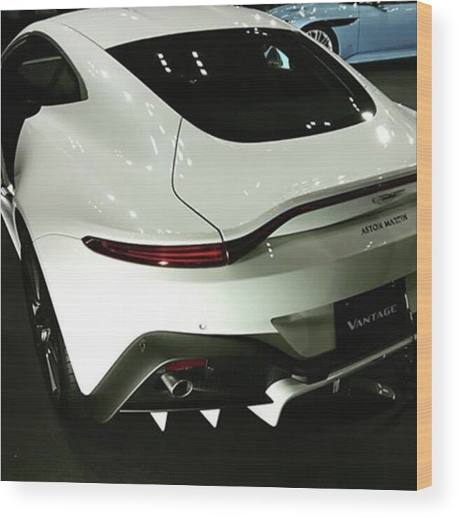 Astonmartinvantage Wood Print featuring the photograph Aston Martin Vantage #8 by Shuichi Industries
