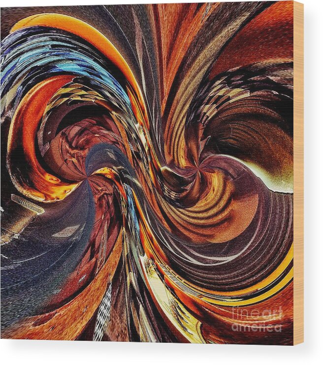 Abstract Delight Wood Print featuring the photograph Abstract Delight by Blair Stuart