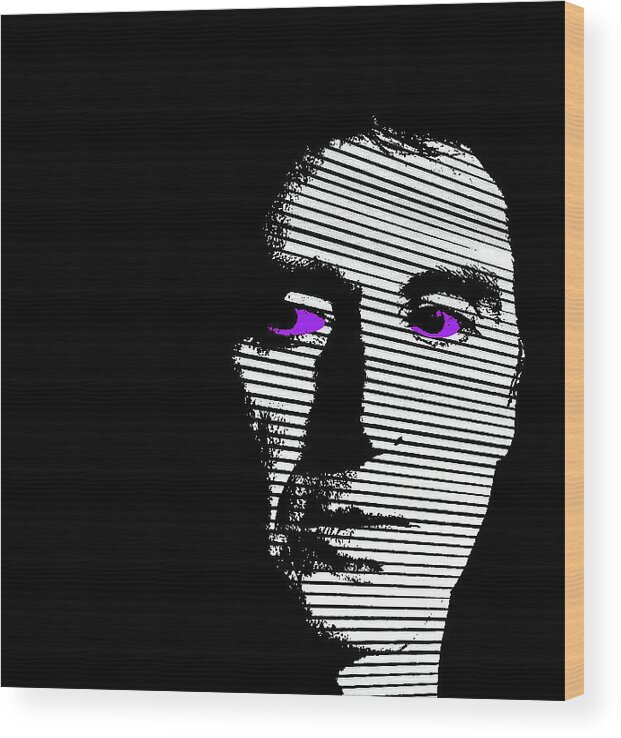 Al Pacino Wood Print featuring the photograph Al Pacino by Emme Pons