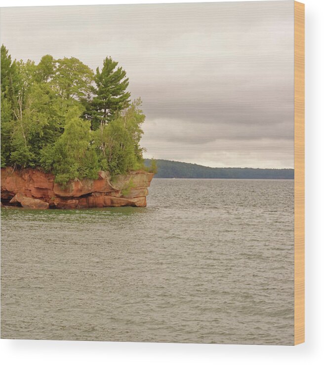 Island Wood Print featuring the photograph Apostle Islands by Peter Ponzio