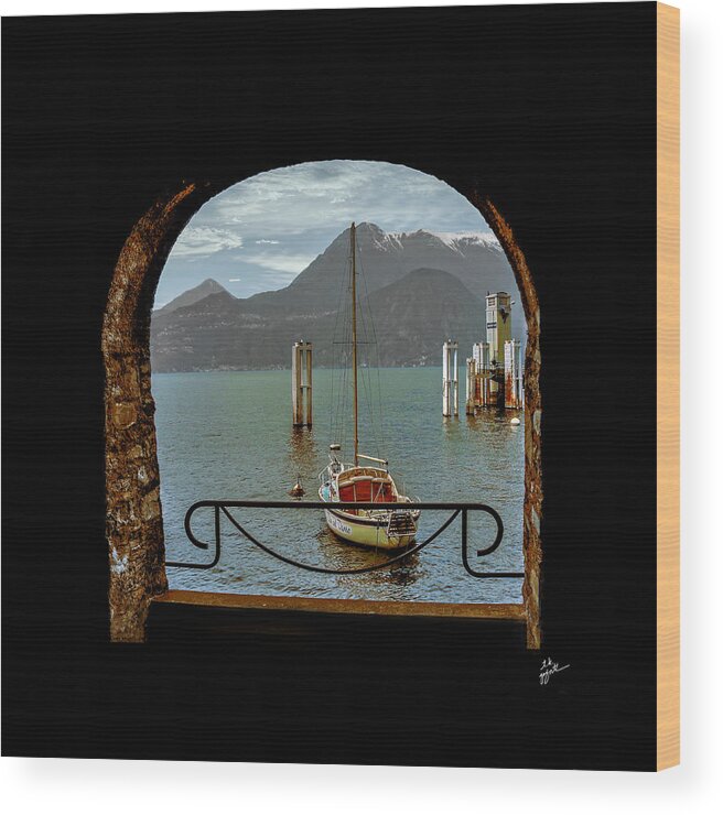 Varenna Wood Print featuring the photograph Bella Varenna by TK Goforth