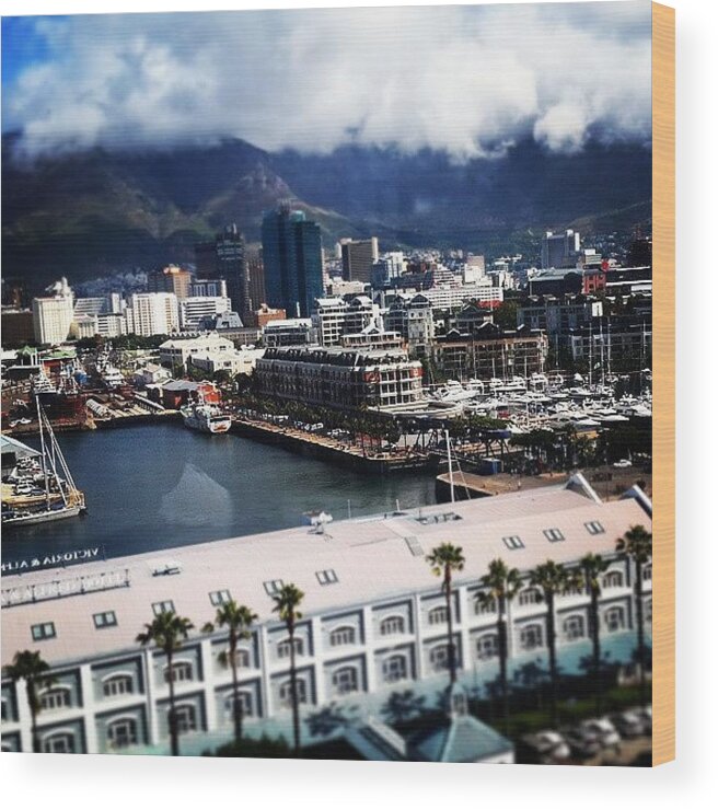 City Wood Print featuring the photograph “cape Town Is A City Of Great Beauty by Hunter Bengtson