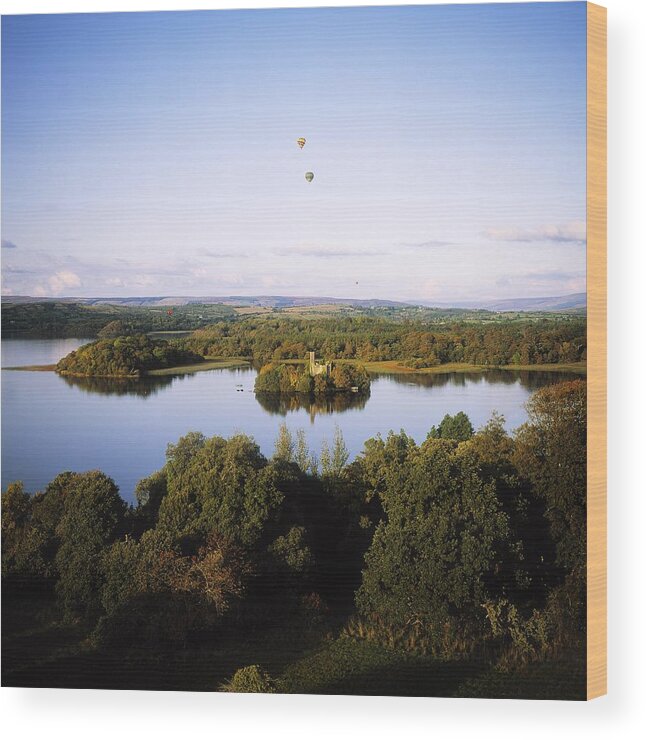 Adventure Sports Wood Print featuring the photograph Castleisland Lough Key Forest Park by The Irish Image Collection 