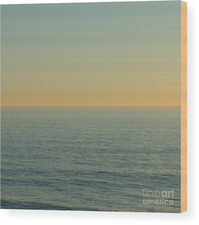 Ocean Wood Print featuring the photograph Celeste by Ana V Ramirez