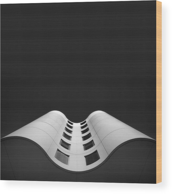 Architecture Photography Wood Print featuring the photograph Columbia St Marys Womens Hospital by Scott Norris