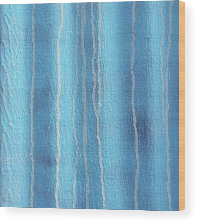  Wood Print featuring the photograph Drips by Julie Gebhardt