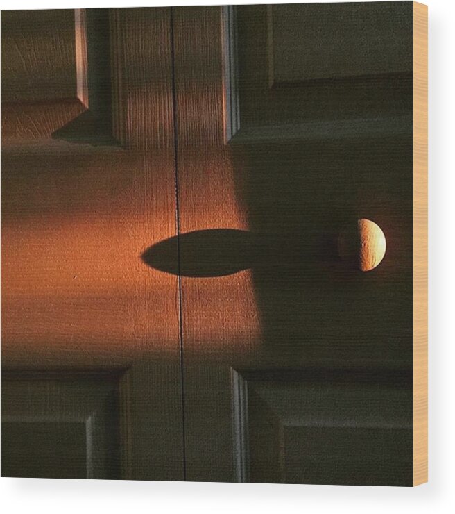 Juansilvaphotos Wood Print featuring the photograph Early Morning Shadows In My Room by Juan Silva