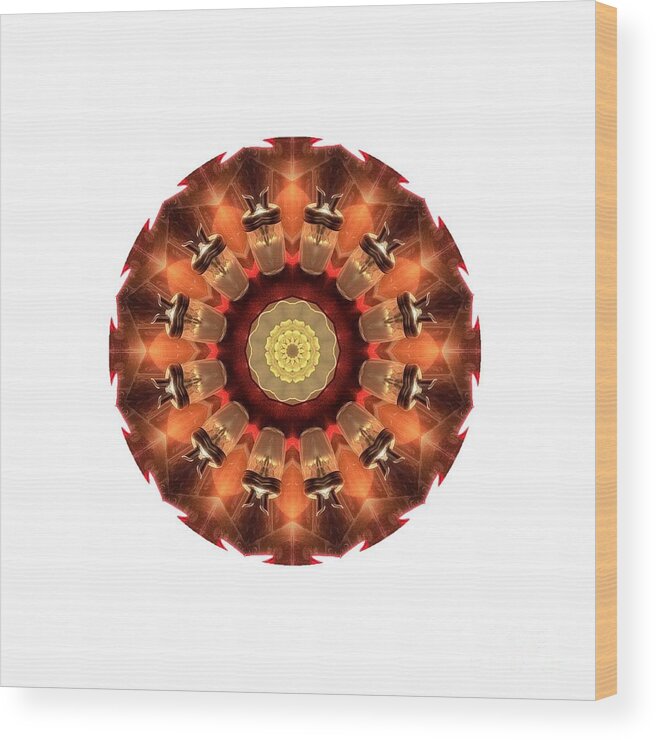 Kaleidoscope Wood Print featuring the photograph Kaleidos - Babalou01 by Jack Torcello
