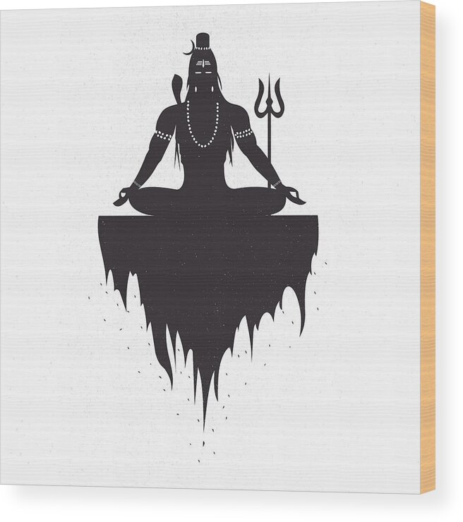 Drawing of Lord Shiva Sit and Doing Meditation Stock Vector  Illustration  of india mahashivaratri 175090330