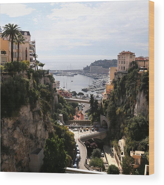 Monte Carlo Wood Print featuring the photograph Monte Carlo 1 by Andrew Fare