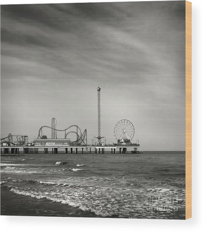 Pier Wood Print featuring the photograph Pier 2 by Sebastian Mathews Szewczyk