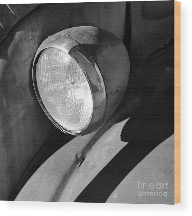 Denise Bruchman Wood Print featuring the photograph Rust and Chrome II by Denise Bruchman
