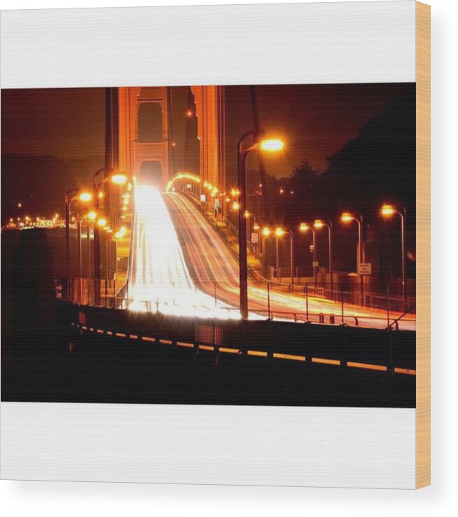 Beautiful Wood Print featuring the photograph #sanfran #photo #photos #pic #pics by Scotty Brown