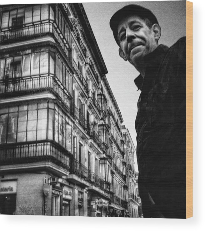 Streetleaks Wood Print featuring the photograph Señor

#señor #man #people by Rafa Rivas