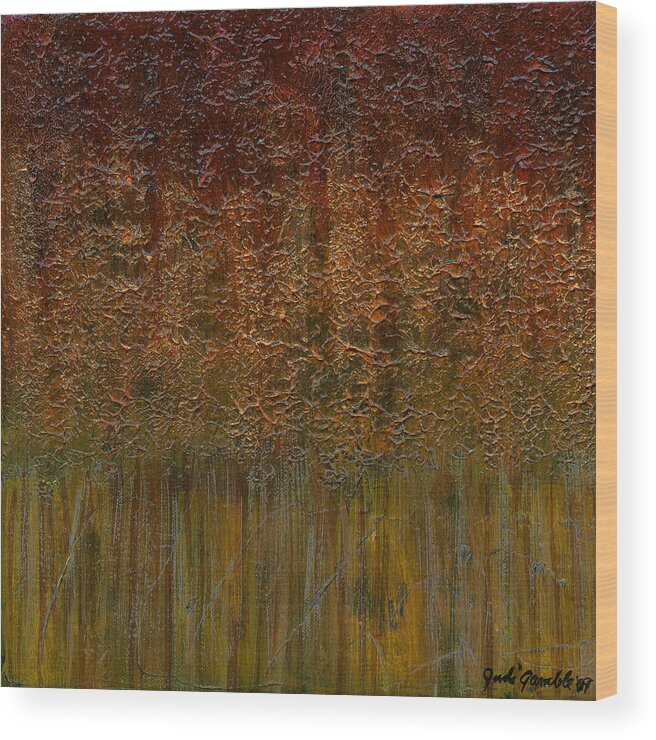 Acrylic Wood Print featuring the painting Spirit Realm 3 by Judi Lynn
