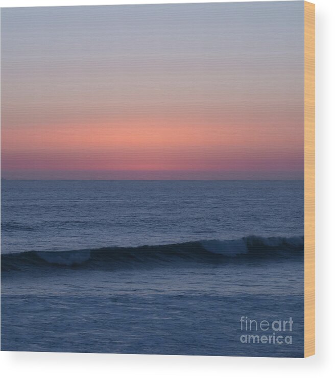 Sunset Wood Print featuring the photograph The Glow by Ana V Ramirez