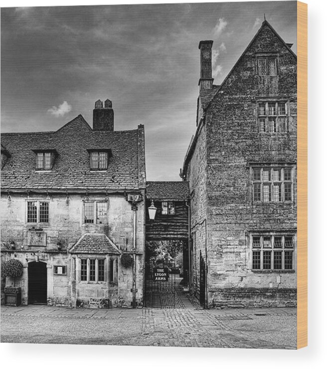 Cotswoldslife Wood Print featuring the photograph The Lygon Arms, Broadway by John Edwards