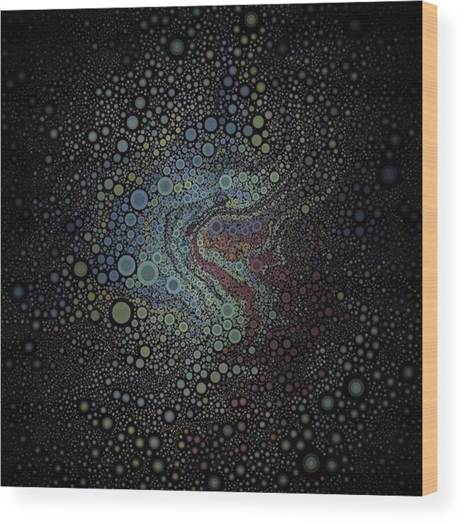 Oilslick Wood Print featuring the photograph The Oil Slick By Tammy Finnegan by Tammy Finnegan