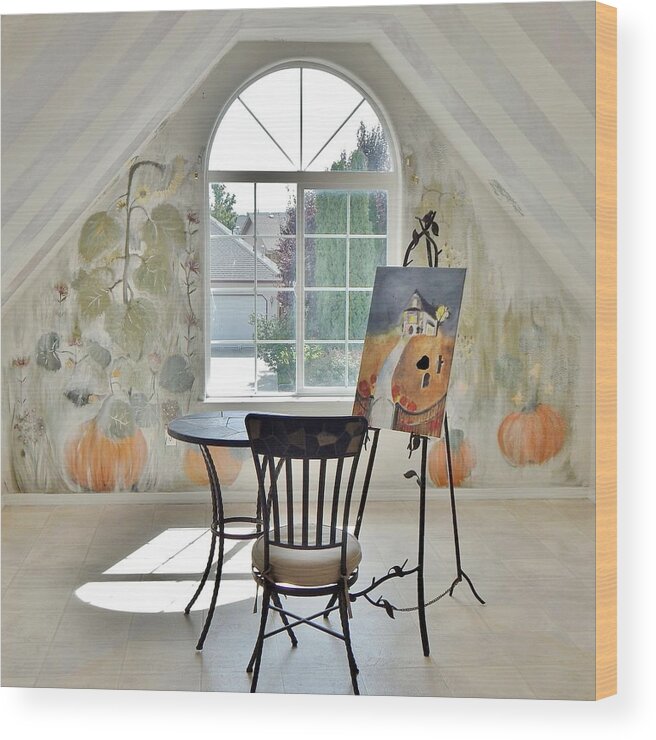 Room Wood Print featuring the photograph The Secret Room by Lisa Kaiser