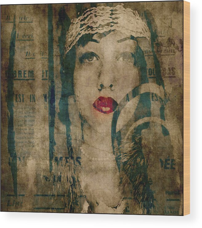 Sixties Wood Print featuring the photograph World Without Love by Paul Lovering