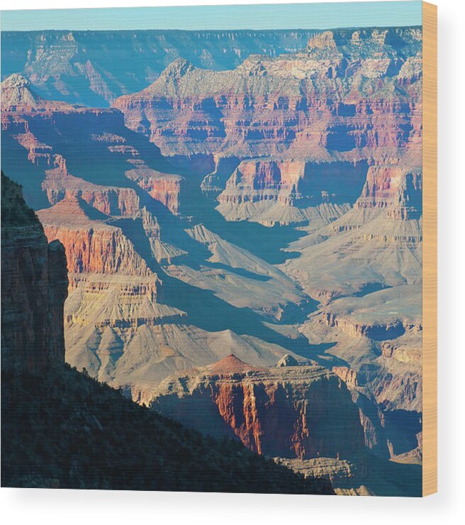 Grand Canyon Of Yellowstone River Wood Print featuring the photograph Grand Canyon Lipan Point #1 by Jacobh