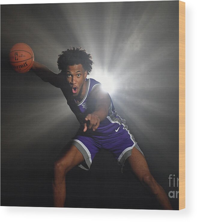 Marvin Bagley Iii Wood Print featuring the photograph 2018 Nba Rookie Photo Shoot #59 by Jesse D. Garrabrant