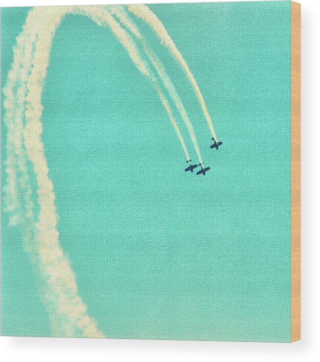 1979 Wood Print featuring the photograph Air Waves by JAMART Photography
