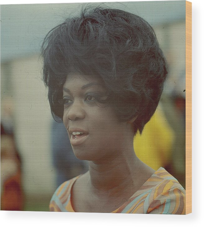 Singer Wood Print featuring the photograph Ernestine Anderson by David Redfern