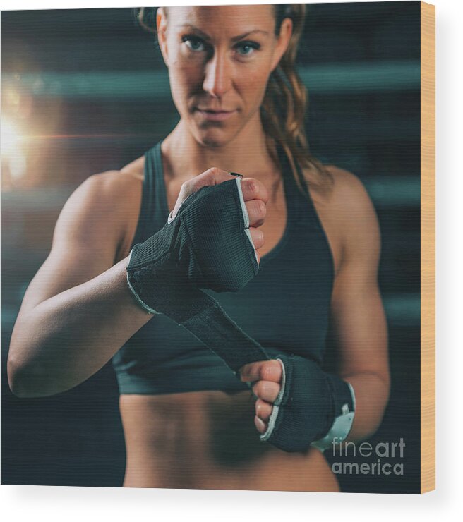 Female Boxer #5 by Microgen Images/science Photo Library