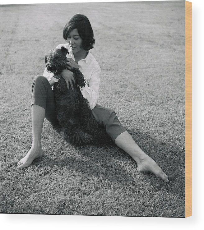 1950-1959 Wood Print featuring the photograph Greta Chi by Loomis Dean