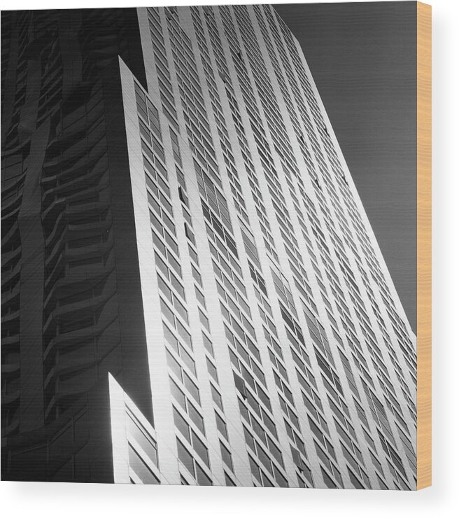 Residential District Wood Print featuring the photograph Tallest Residential Building by Adam Garelick