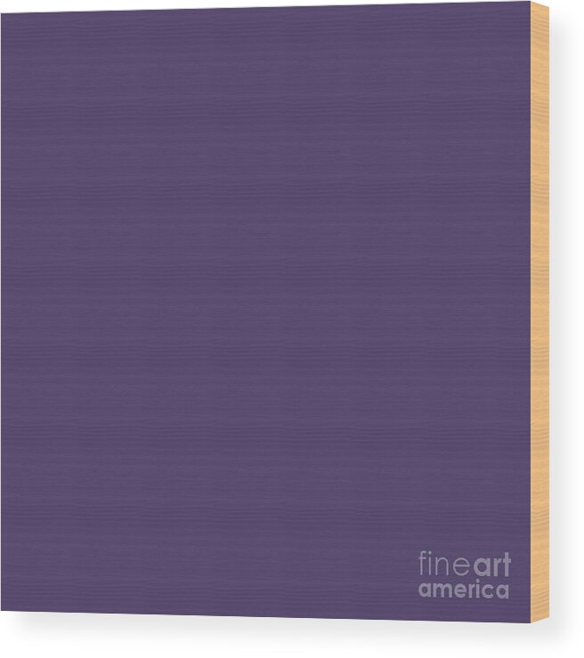 Violet Wood Print featuring the photograph Violet Indigo by Sharon Mau