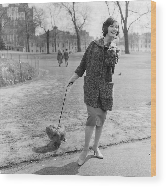 1950-1959 Wood Print featuring the photograph Walkies by Chaloner Woods