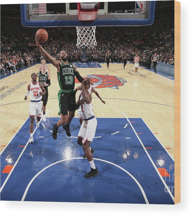 Marcus Morris Wood Print featuring the photograph Marcus Morris by Nathaniel S. Butler