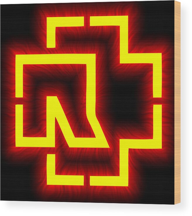 Rammstein Logo #4 Zip Pouch by Andras Stracey - Pixels Merch