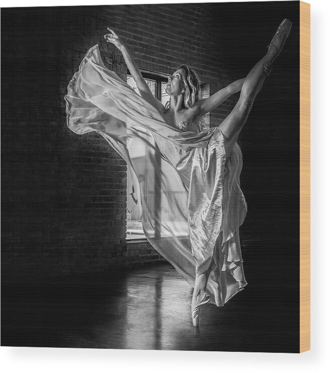 Published Wood Print featuring the photograph Blessing of a Dancer by Enrique Pelaez