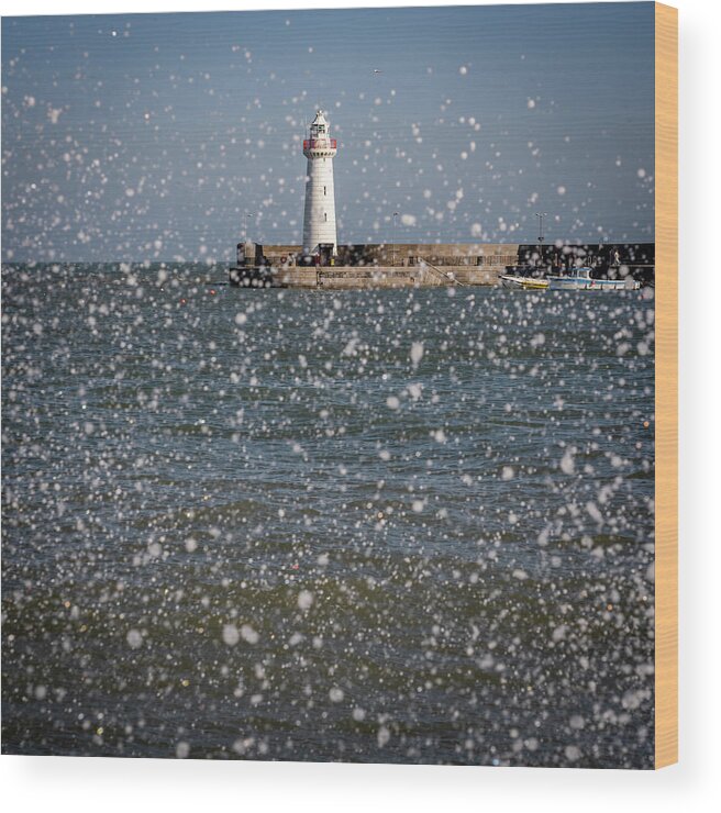 Donaghadee Wood Print featuring the photograph Donaghadee 2 by Nigel R Bell